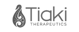 Tiaki Therapeutics logo grey